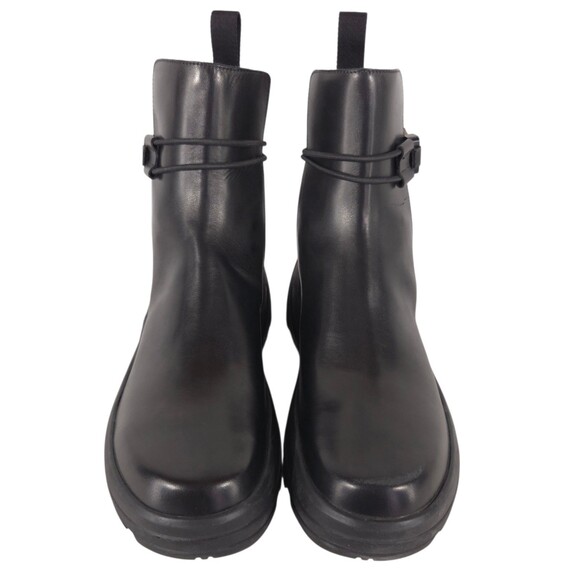 1017 ALYX 9SM Leather Buckle Ankle Boots US 9 EU 42 Mens Black $1050 main image 8